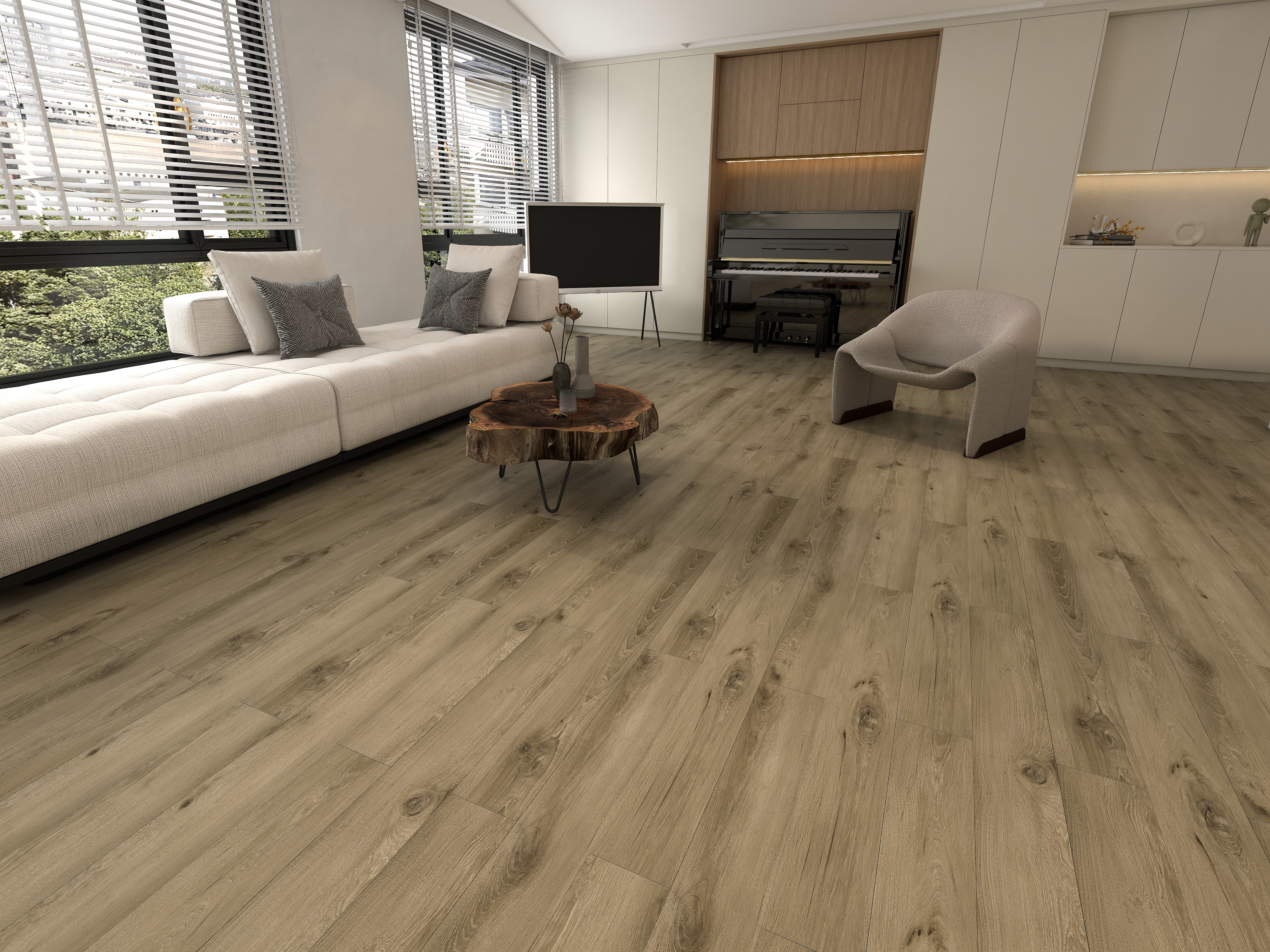 Изображение товара SPC плитка Icon Oak Calvin 43 класс 4 мм 1.84 м²