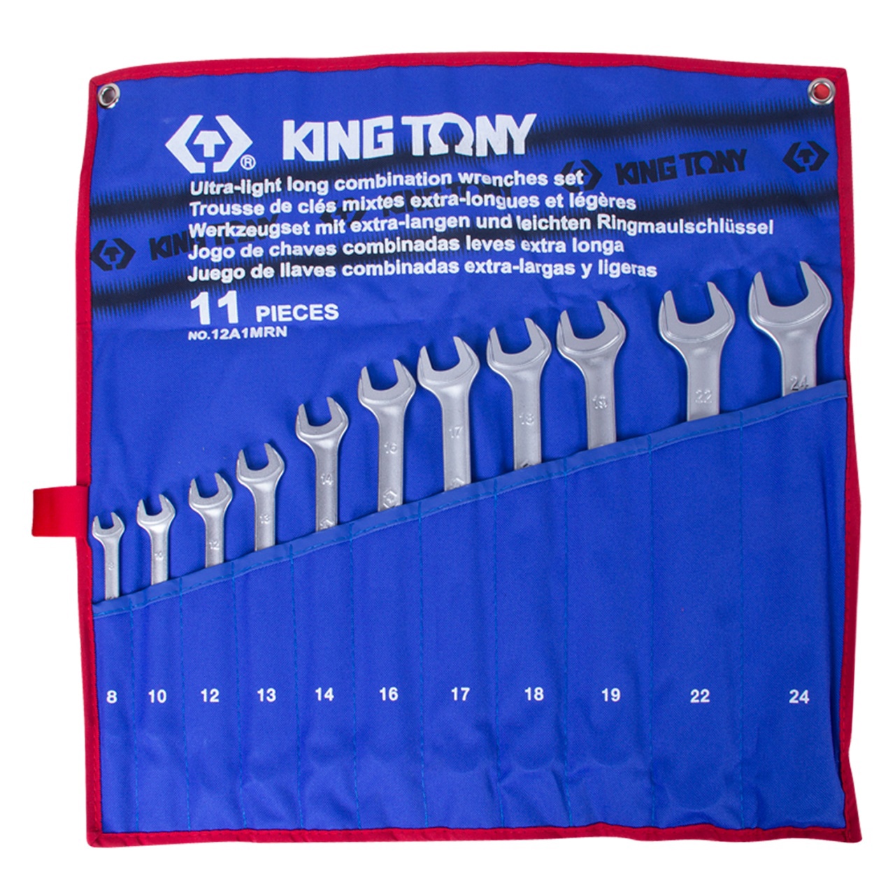 Изображение товара Набор комбинированных ключей King Tony 12A1MRN 8-24 мм, 11 шт
