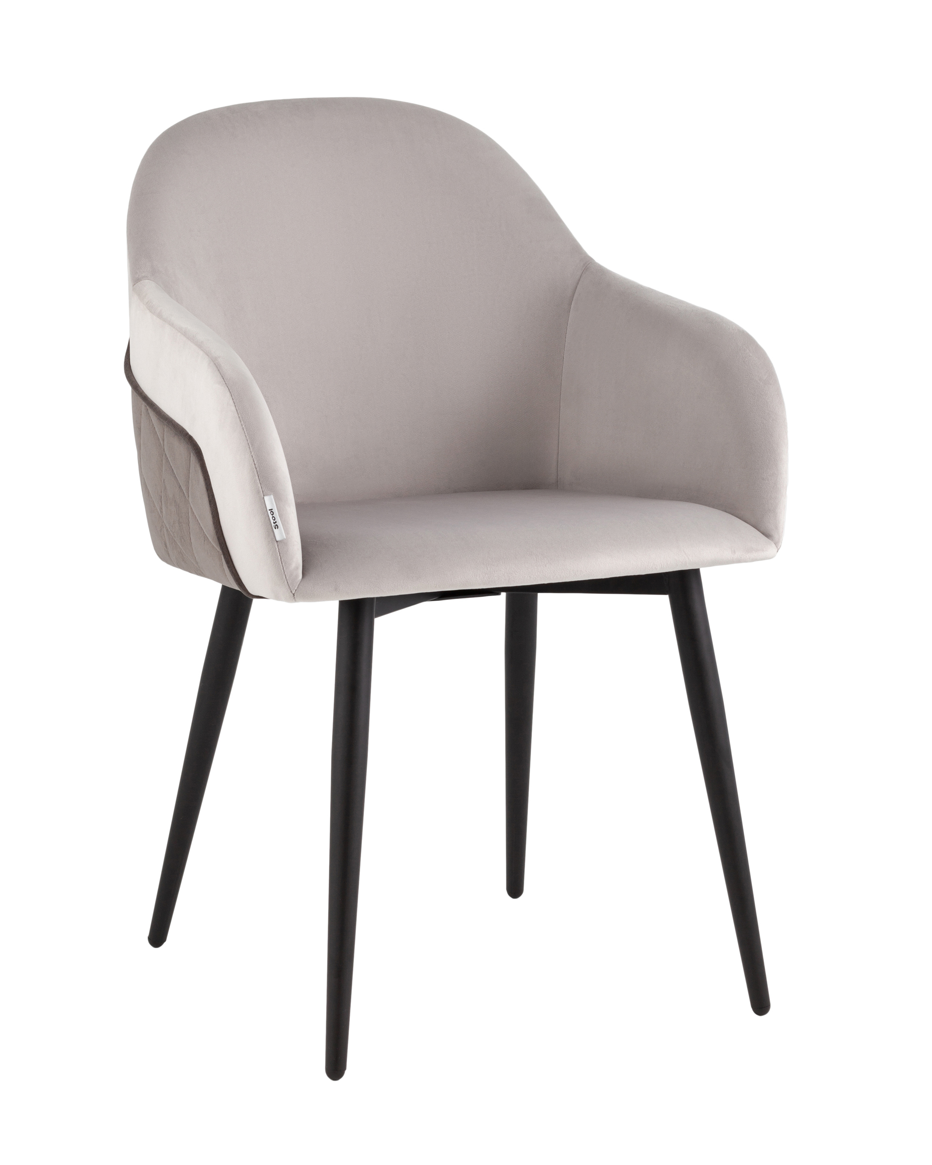 Изображение товара Комплект кухонных стульев Новел 2 шт светло-коричневый современный дизайн