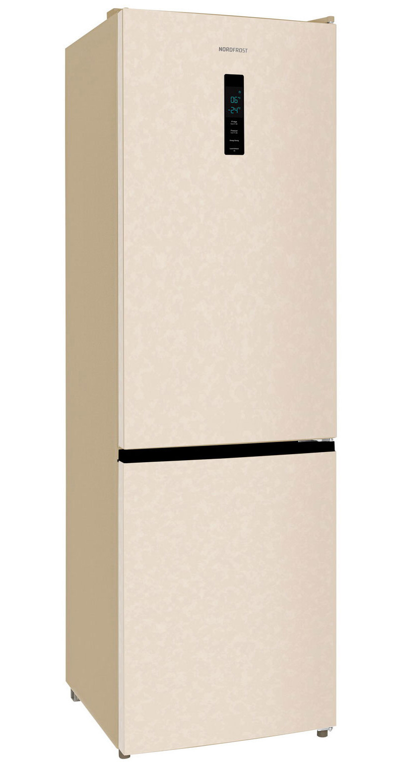 Изображение товара Холодильник Nordfrost RFC 390D NFYm 59.5x195.3 см цвет бежевый мрамор