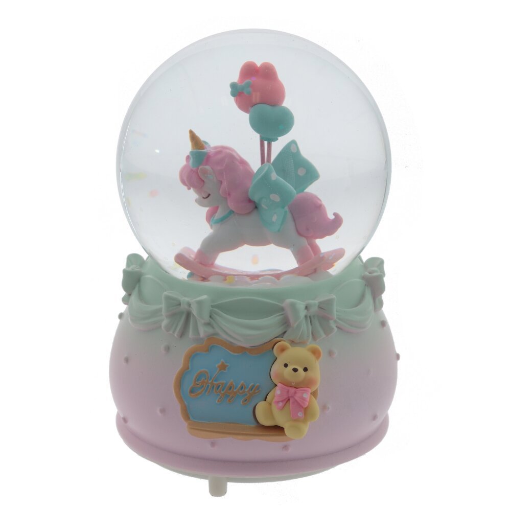 Изображение товара Фигурка декоративная Лошадка с музыкой и подсветкой 814335, D8 см, L9 W9 H13 см