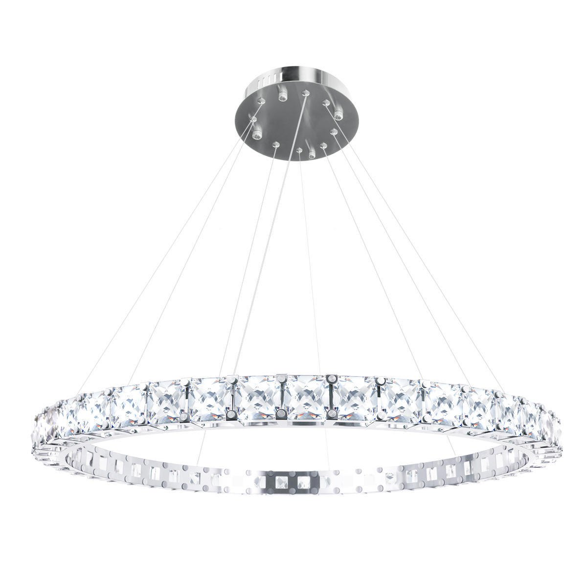 Изображение товара Светильник подвесной Loft It Tiffany 10204-1000 chrome 16.25 м² теплый белый свет