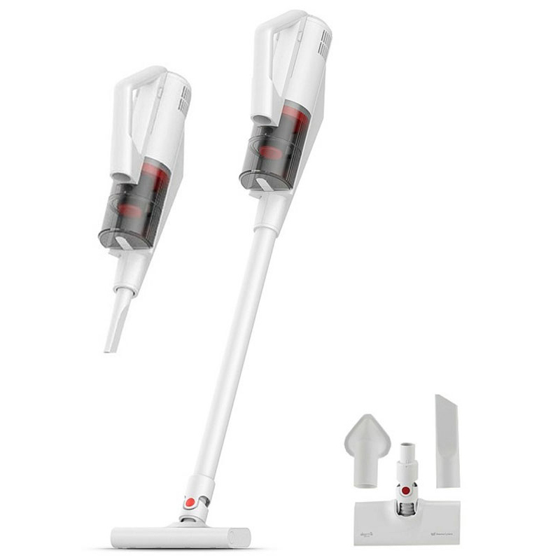 Изображение товара Вертикальный пылесос Deerma DX888 600 Вт контейнер 0,45л HEPA фильтр