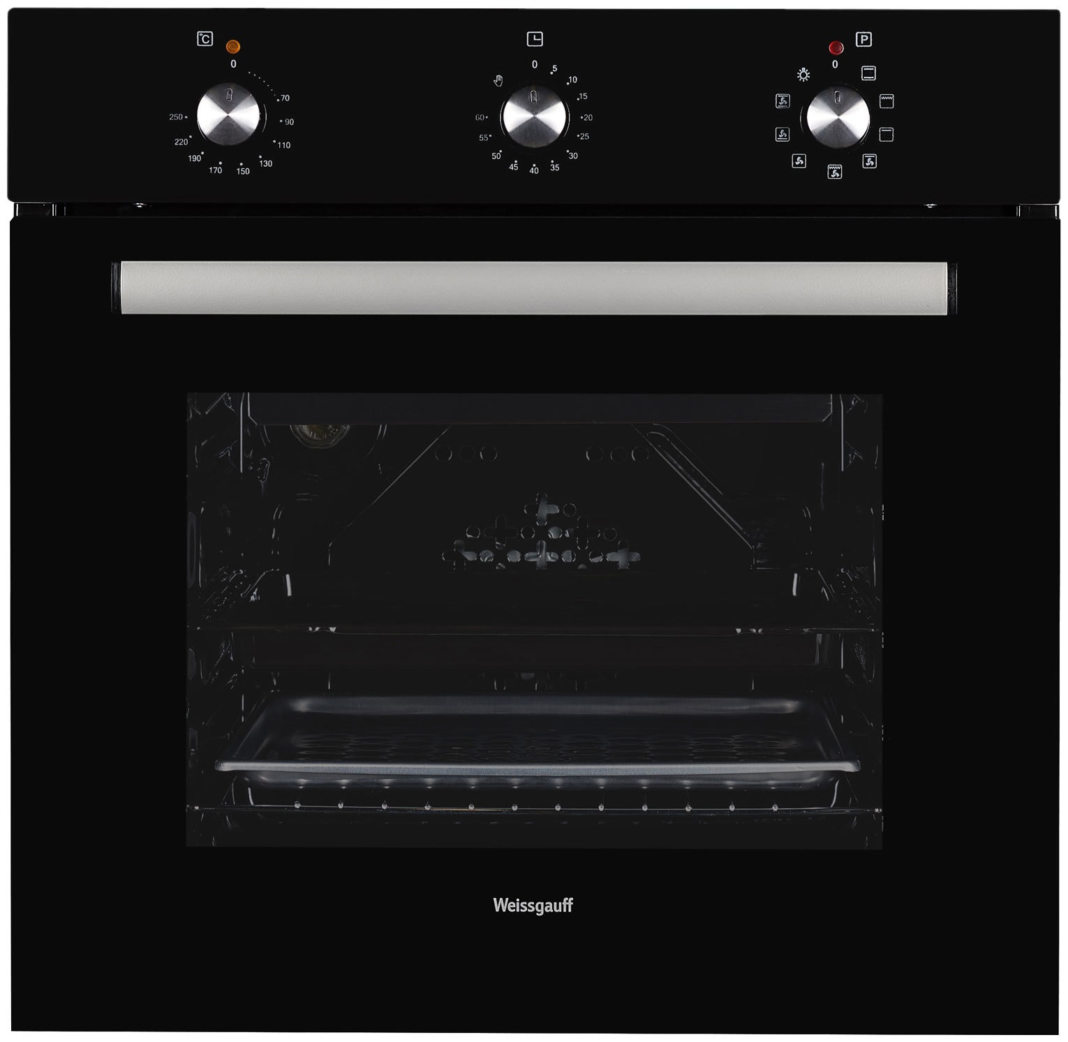 Изображение товара Встраиваемый духовой шкаф Weissgauff Eov 19 Mb черный