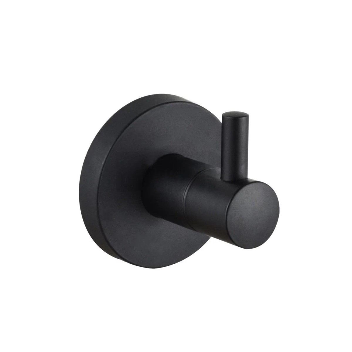 Изображение товара Крючок для ванной D-LIN D281111 черный металлический современный дизайн