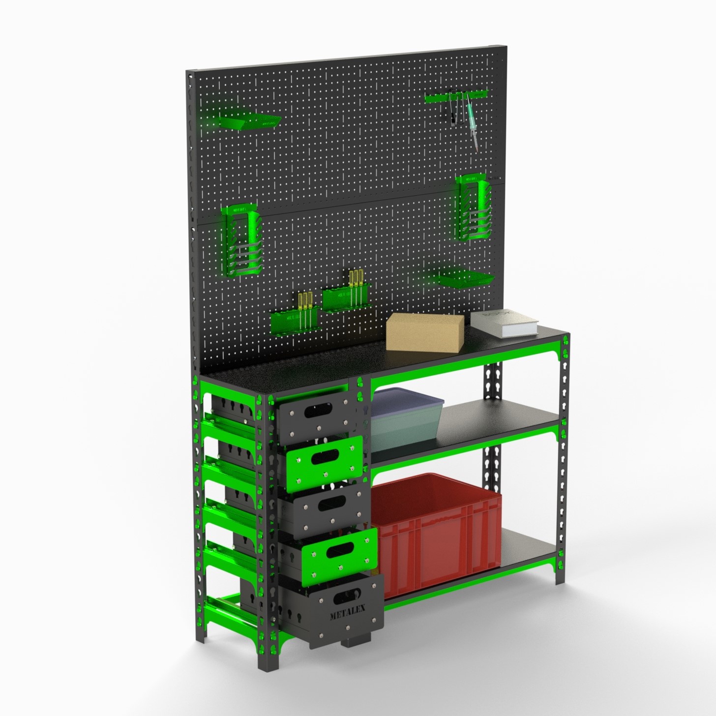 Изображение товара Стол-верстак Metalex SVTIPRIIA951060 950х1000х600 мм, нагрузка 260 кг