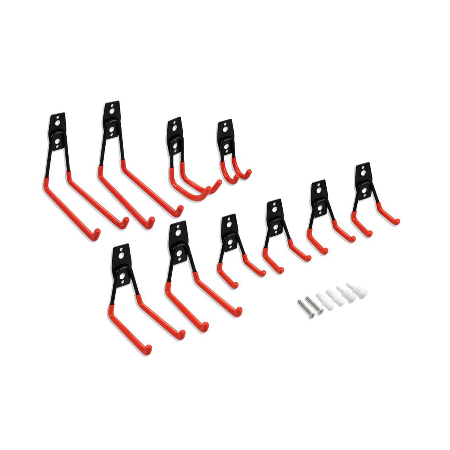 Изображение товара Набор кронштейнов настенных Rexant 10 шт. для дома и гаража