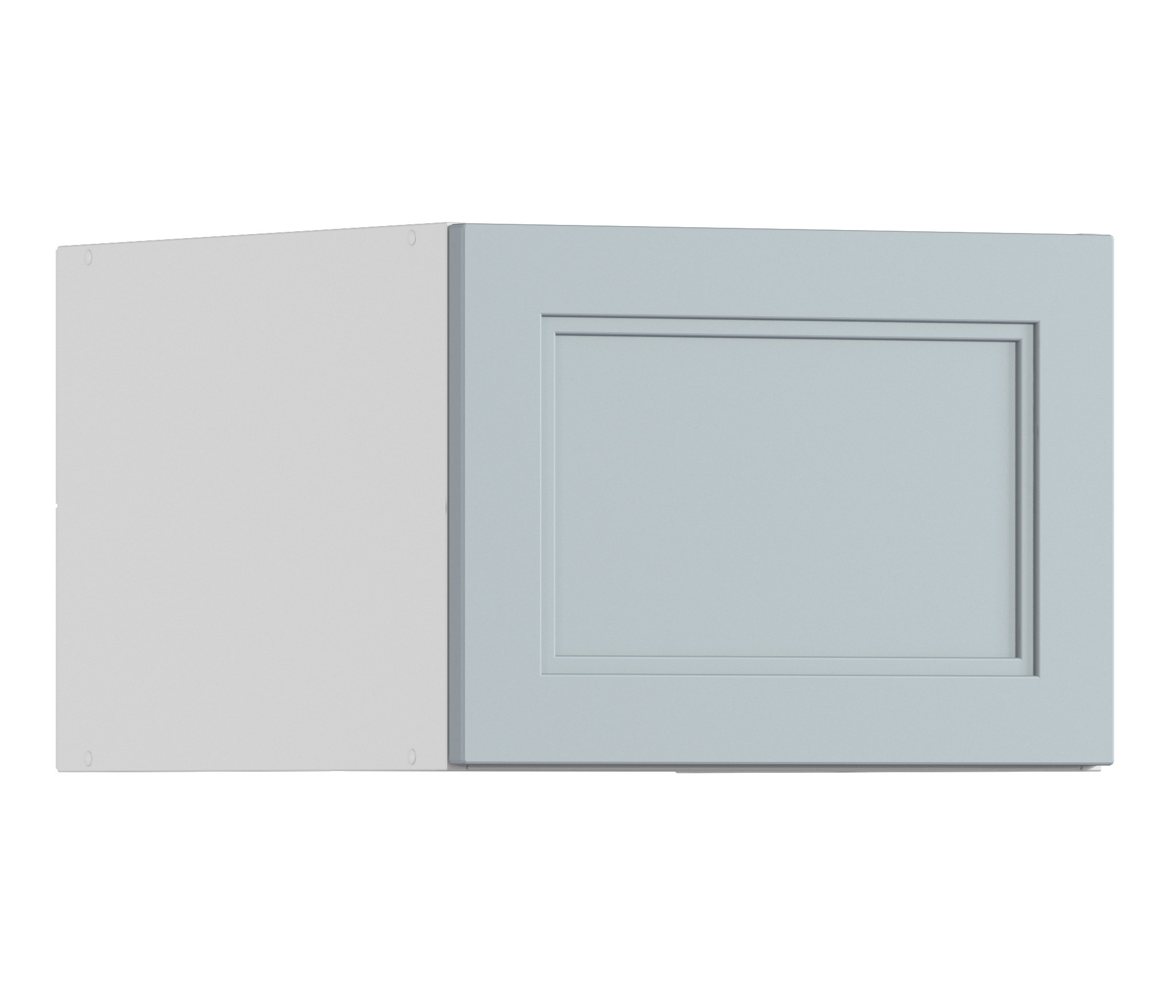 Изображение товара Навесной шкаф Регина Столплит РПГ-250 50x36x56 см МДФ серый белый