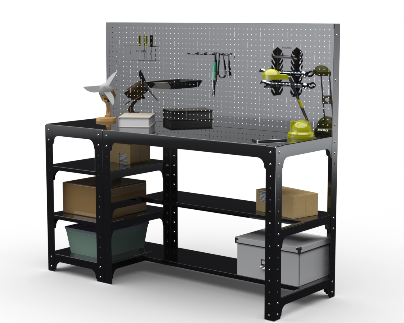 Изображение товара Стол металлический Metalex 201568, максимальная нагрузка 260 кг