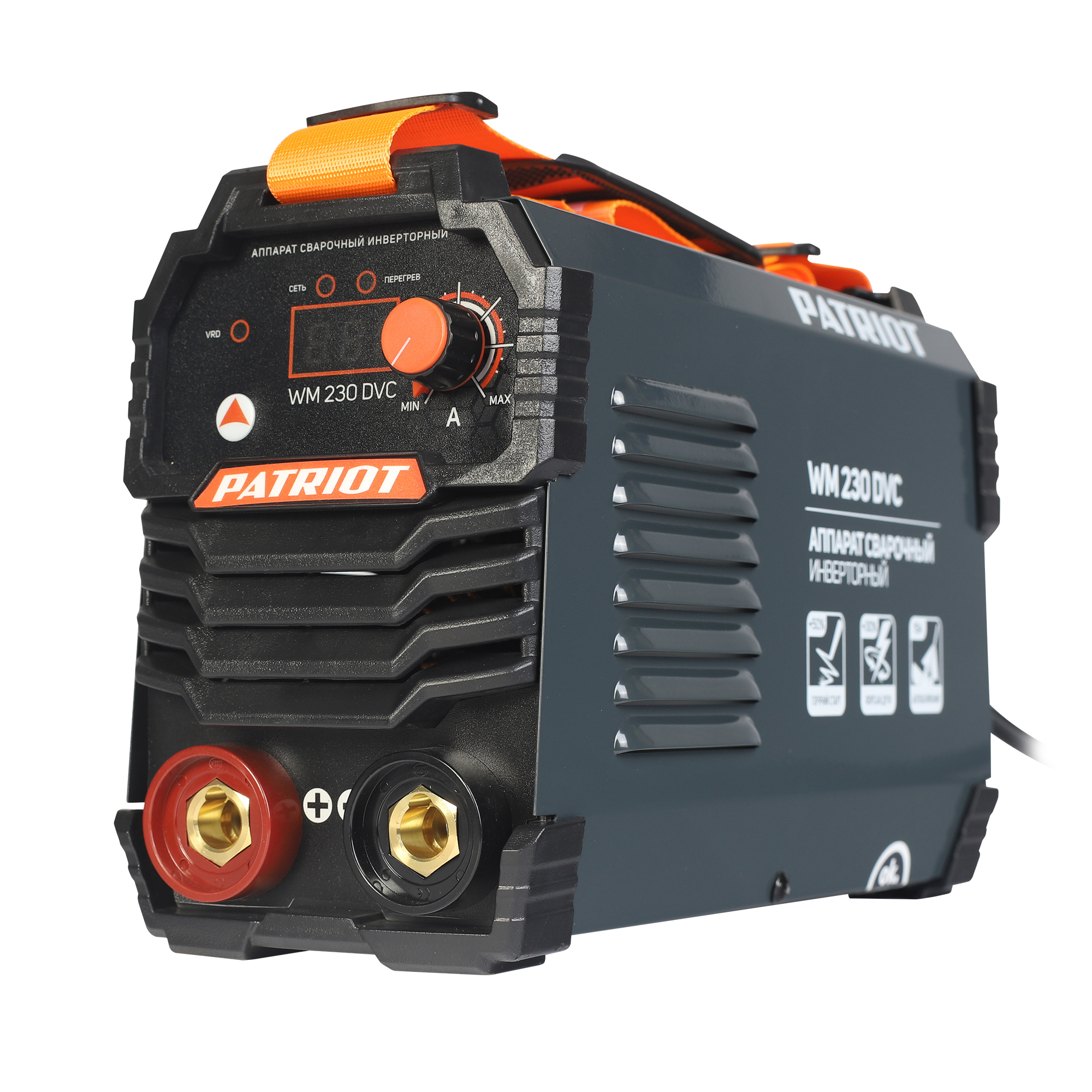 Изображение товара Сварочный аппарат инверторный Patriot WM230DVC MMA, 230 А, до 5 мм