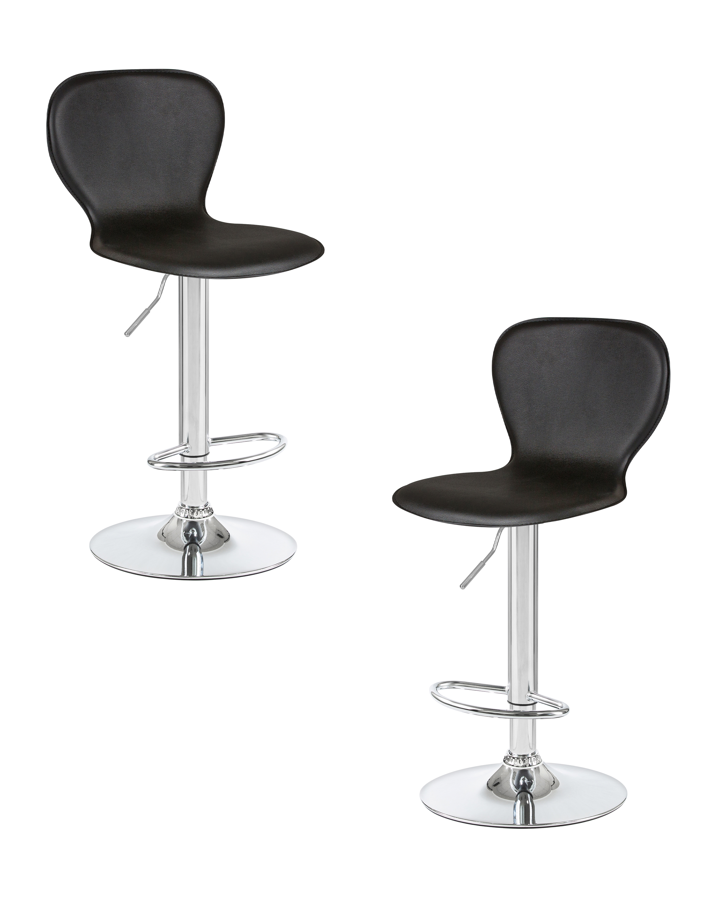 Изображение товара Барный стул Dobrin Elisa lm-2640 39x107x48 см цвет черный 2 шт