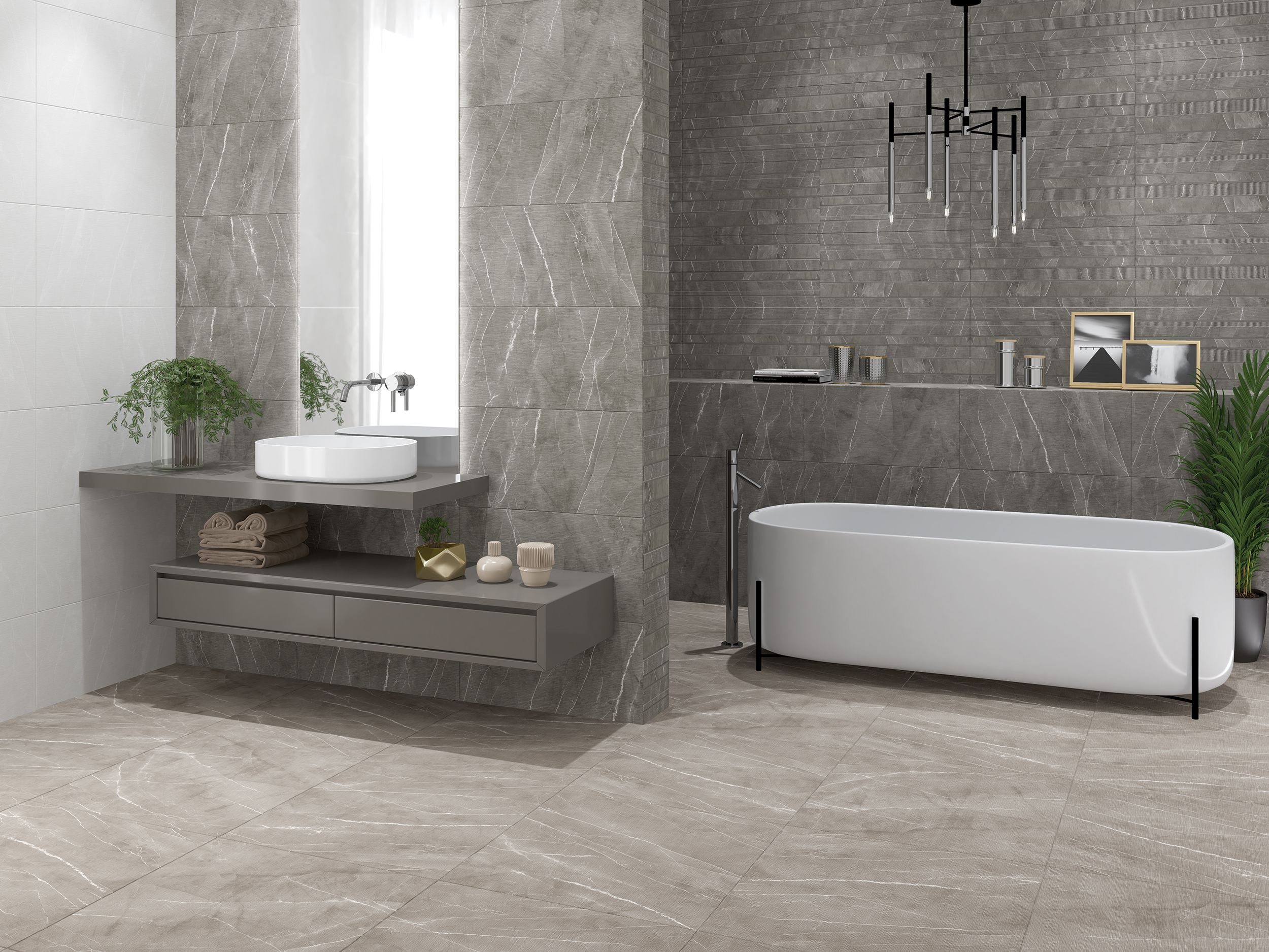 Изображение товара Azori Hygge 60x60 коричневый керамогранит для пола 1 упаковка