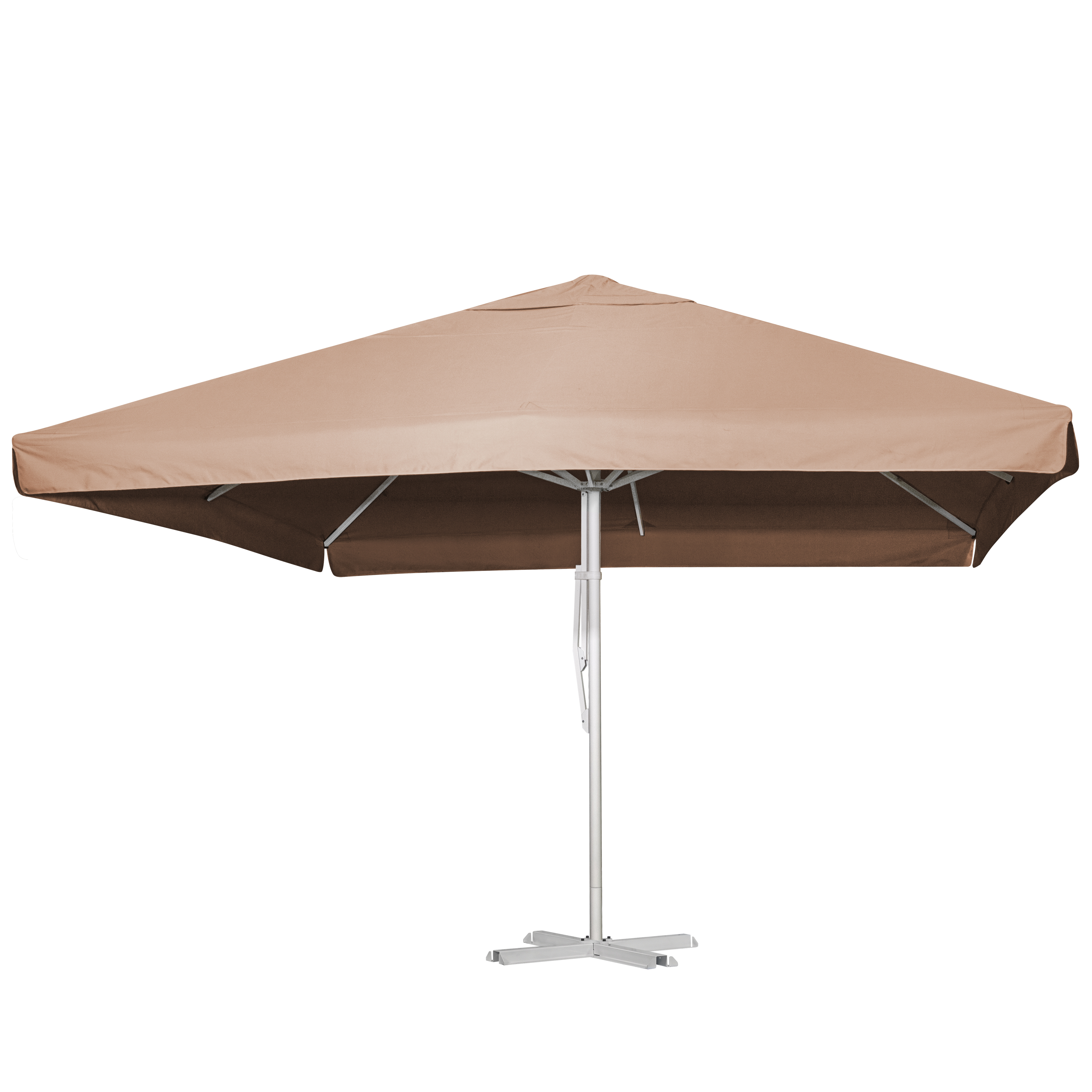 Изображение товара Зонт садовый 350x350 см h 394 см квадрат бежевый
