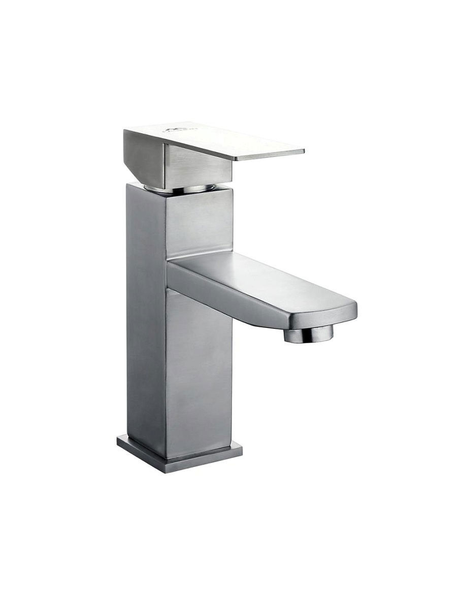 Изображение товара Смеситель для раковины Fashun A51102 однорычажный цвет серый металлик