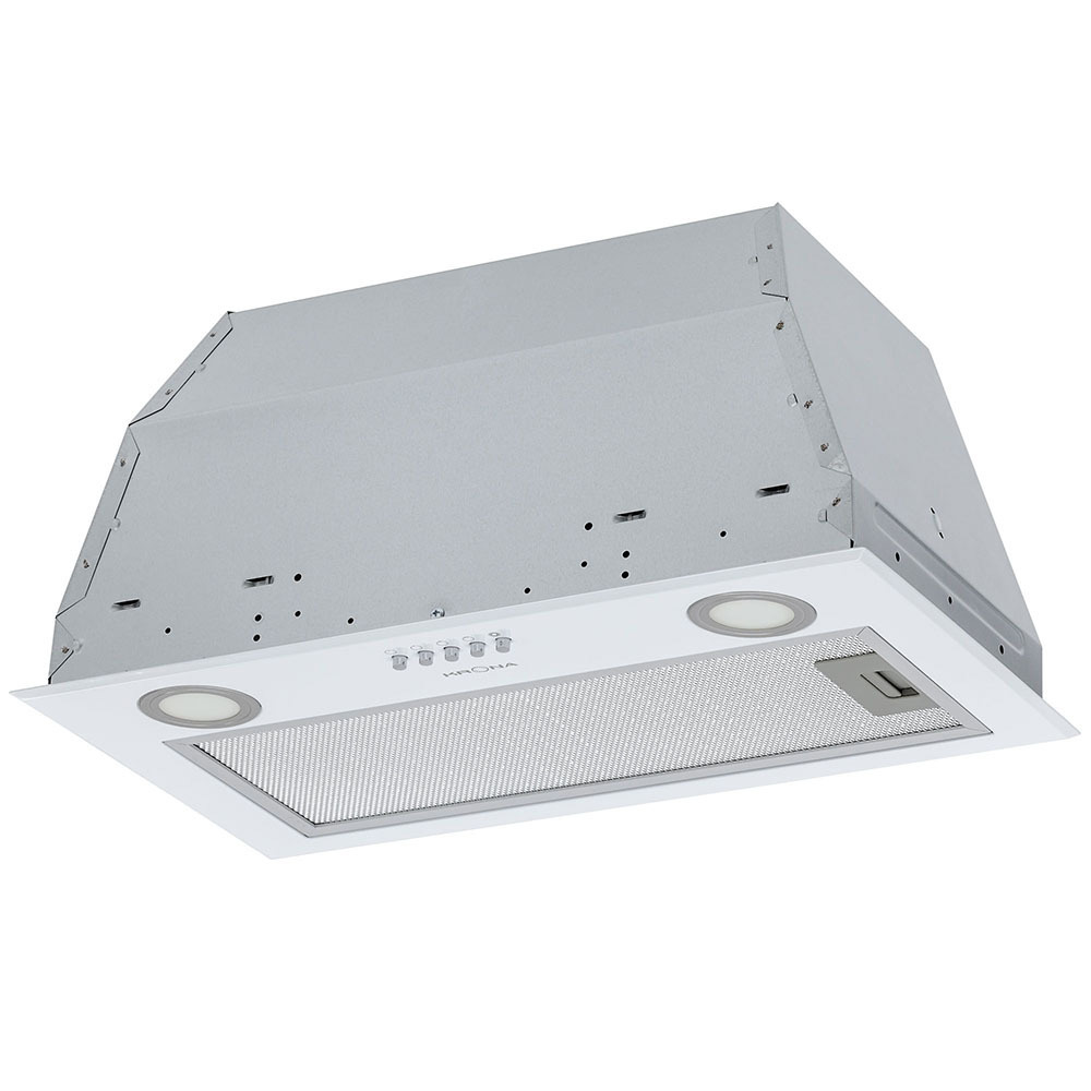 Изображение товара Встраиваемая вытяжка Krona Ameli PB шириной 60 см белая с LED освещением