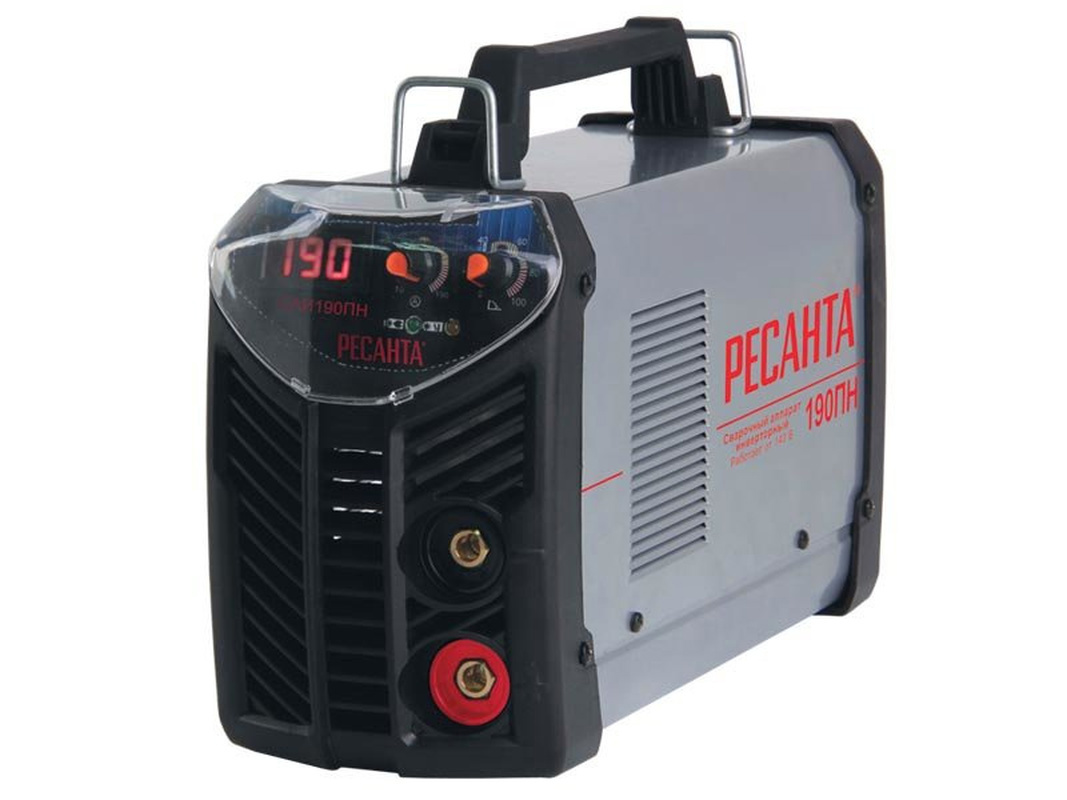 Изображение товара Инверторный сварочный аппарат Ресанта САИ-190ПН 190 А с дисплеем