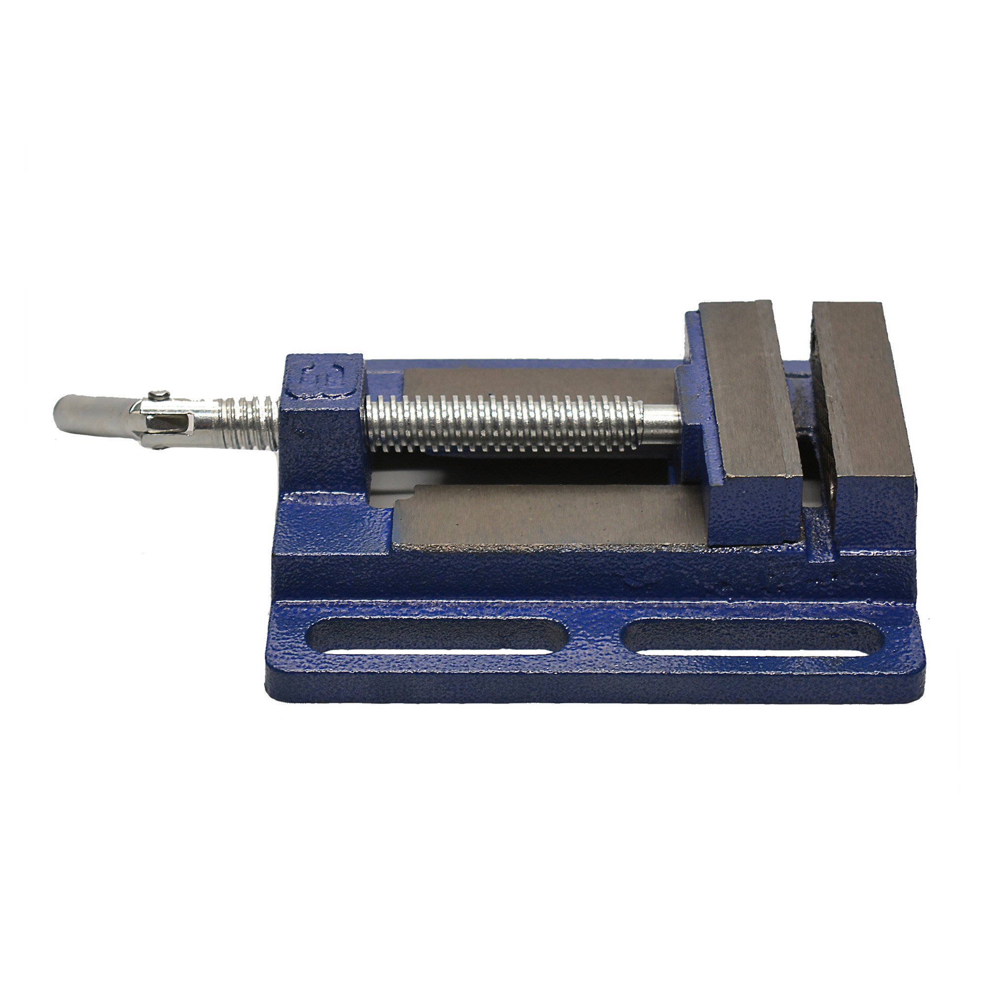 Изображение товара Тиски сверлильные Turbosky YI3 75 мм станочные из чугуна