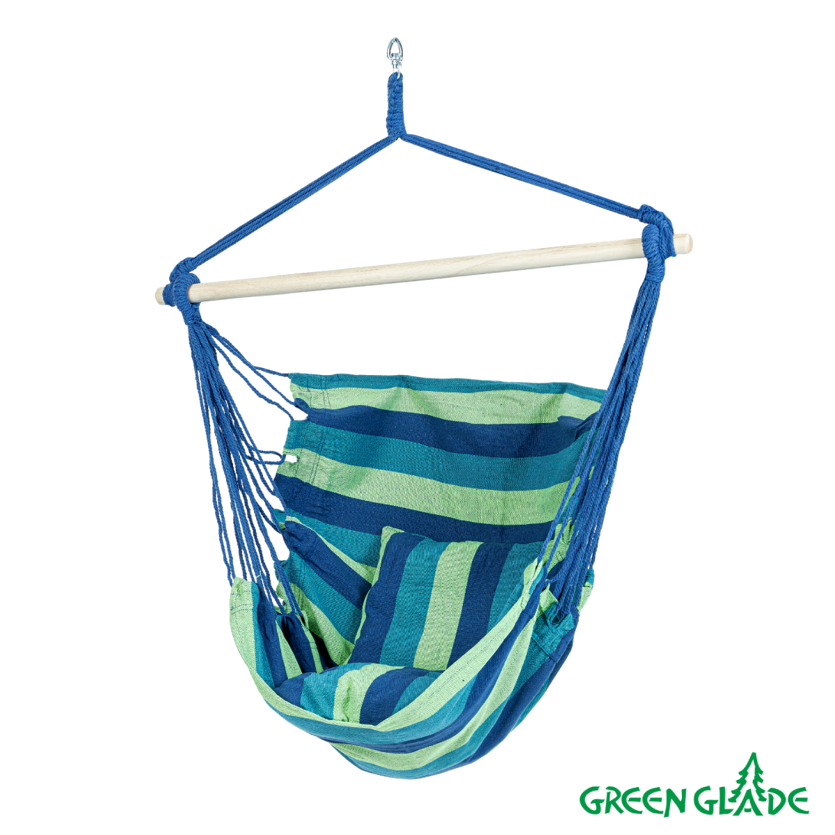 Изображение товара Яркий гамак Green Glade G-053 для отдыха на свежем воздухе 120x90 см Изображение товара Яркий гамак Green Glade G-053 для отдыха на свежем воздухе 120x90 см