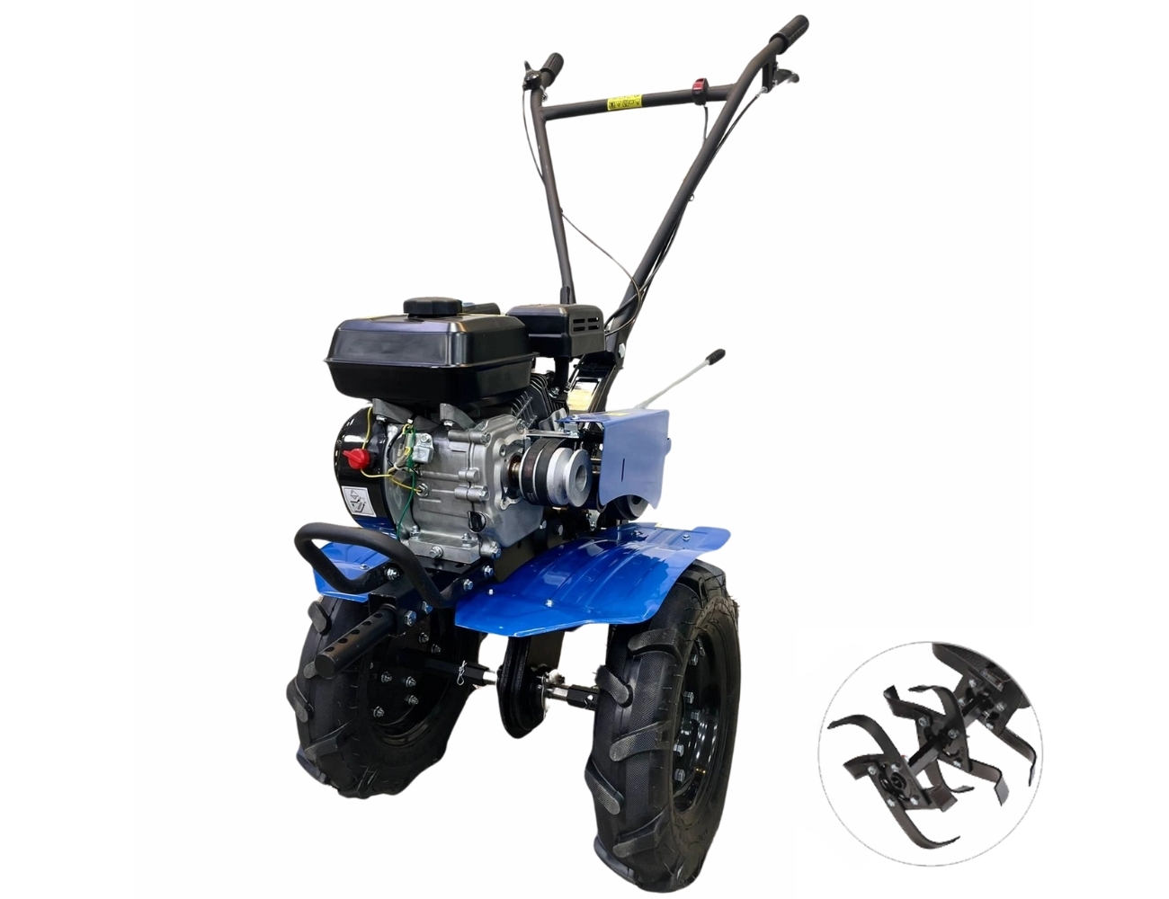 Изображение товара Мотоблок бензиновый Рысь МБР 7-10 П 7 л.с. для обработки участков