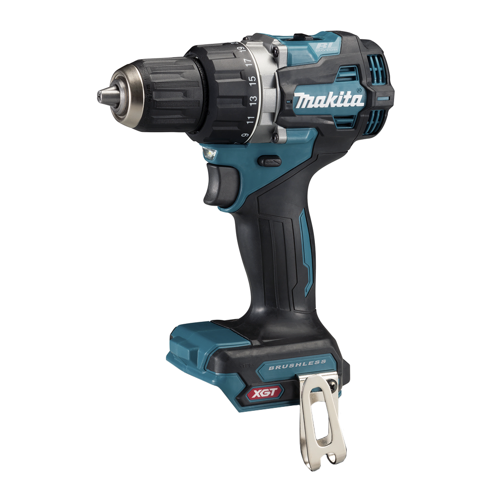Изображение товара Дрель-шуруповерт аккумуляторная бесщеточная Makita XGT DF002GZ, 40 Вт Li-Ion без АКБ и ЗУ Изображение товара Дрель-шуруповерт аккумуляторная бесщеточная Makita XGT DF002GZ, 40 Вт Li-Ion без АКБ и ЗУ