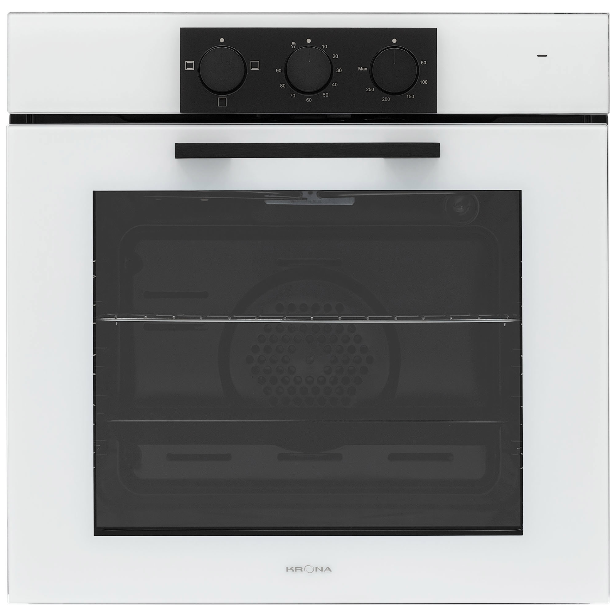 Изображение товара Духовой шкаф Krona VOLLMOND 60 WH встраиваемый белый с подсветкой