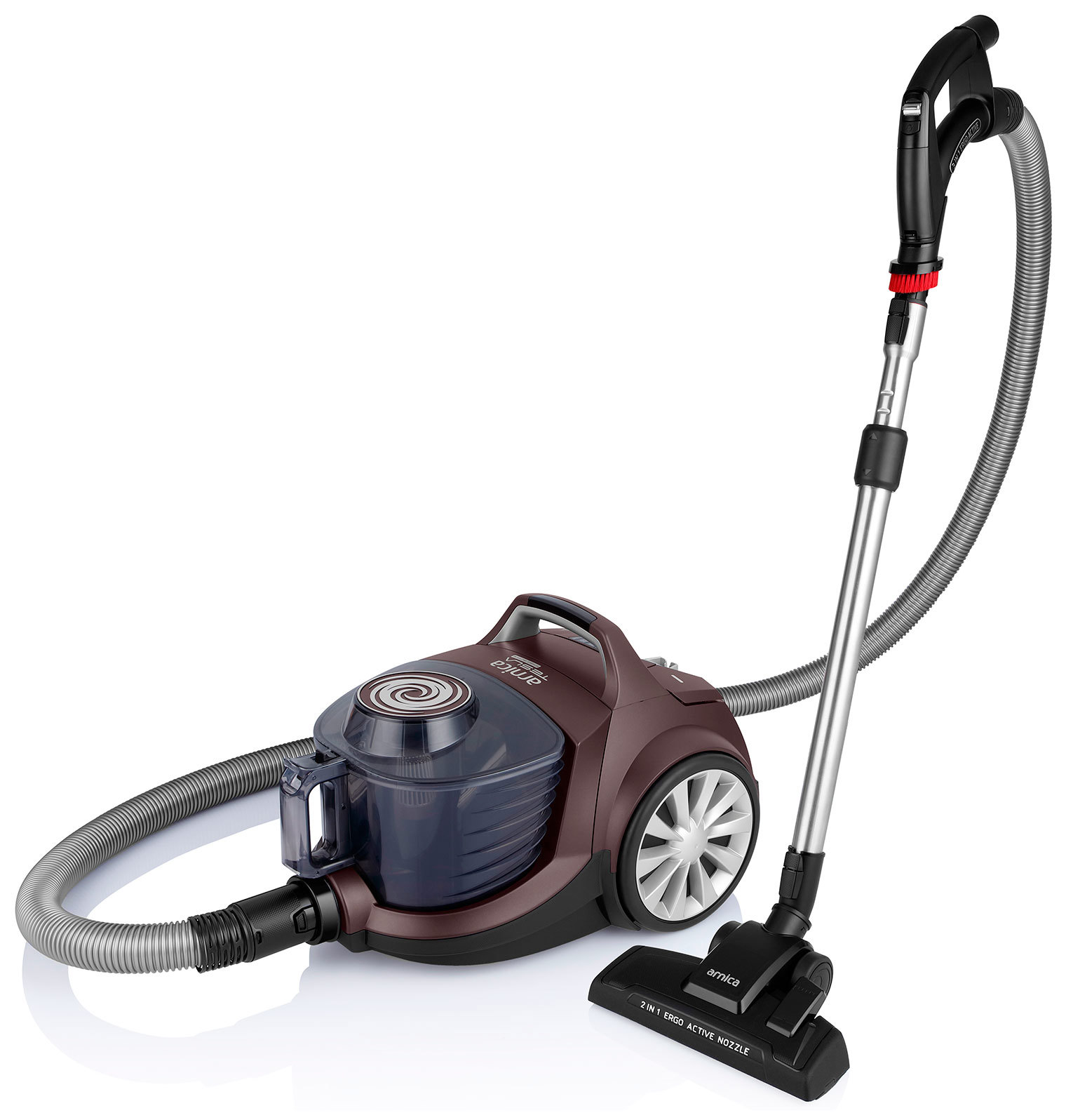 Изображение товара Пылесос с контейнером Arnica Tesla ergo et14340 коричневый 750 Вт 3 л цвет коричневый