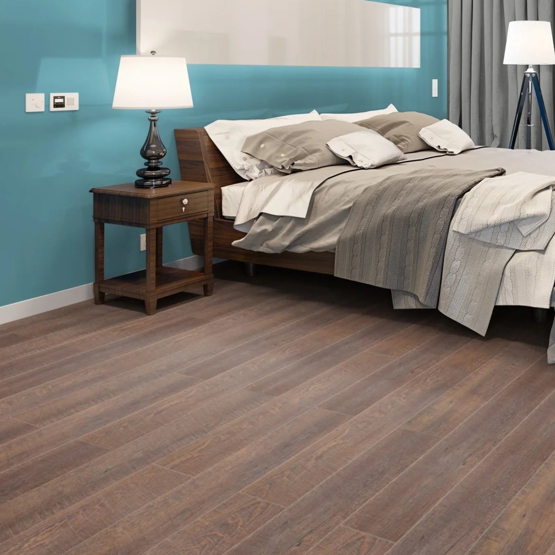 Изображение товара Tarkett LVT плитка Lounge DryBack Buddha 3 мм 2.09 м² коричневая
