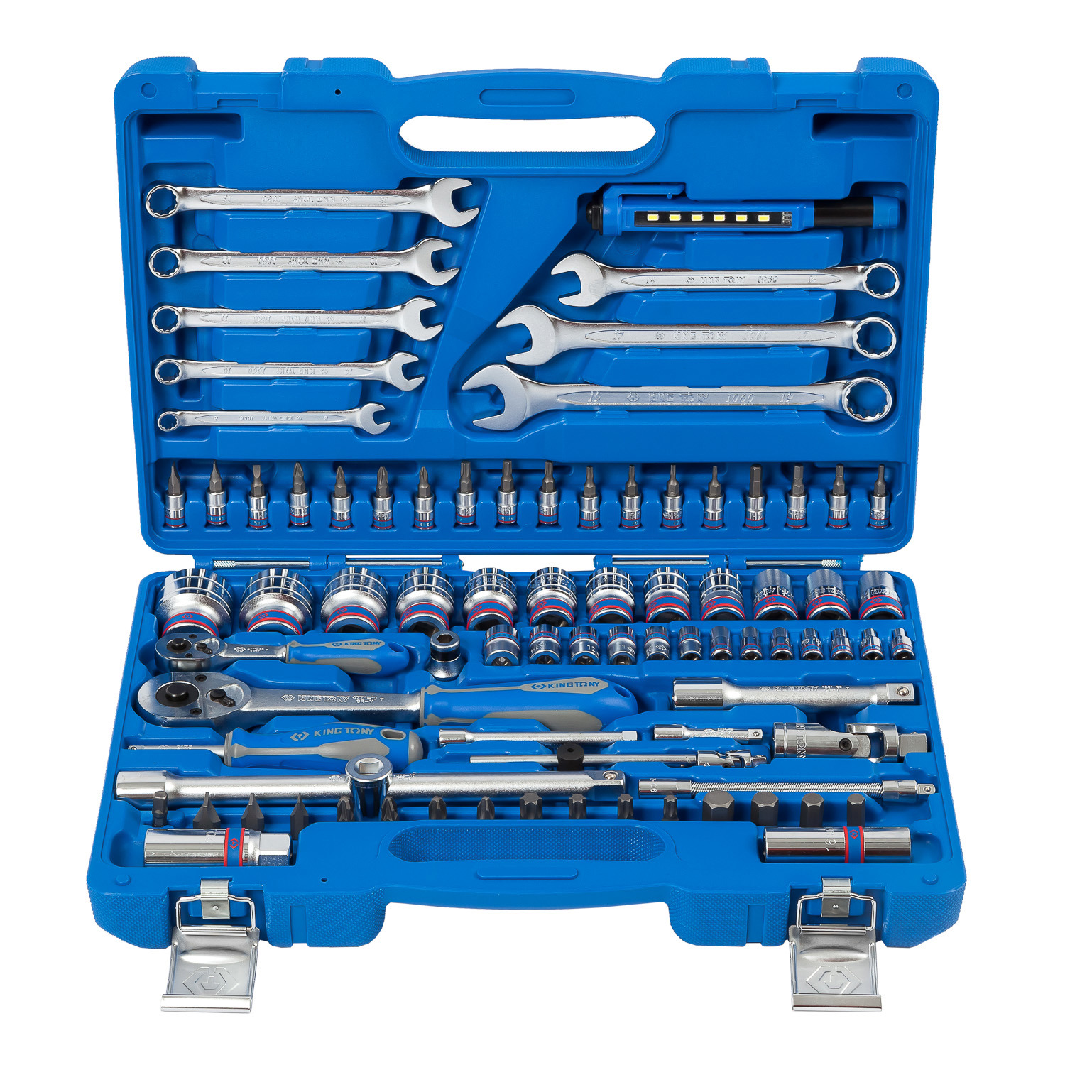 Изображение товара Набор инструментов King Tony 7582mr, 83 предмета для автомобиля