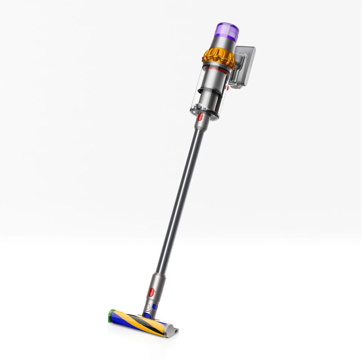 Изображение товара Пылесос вертикальный Dyson V15 Detect Absolute никель 600 Вт 0.76л HEPA