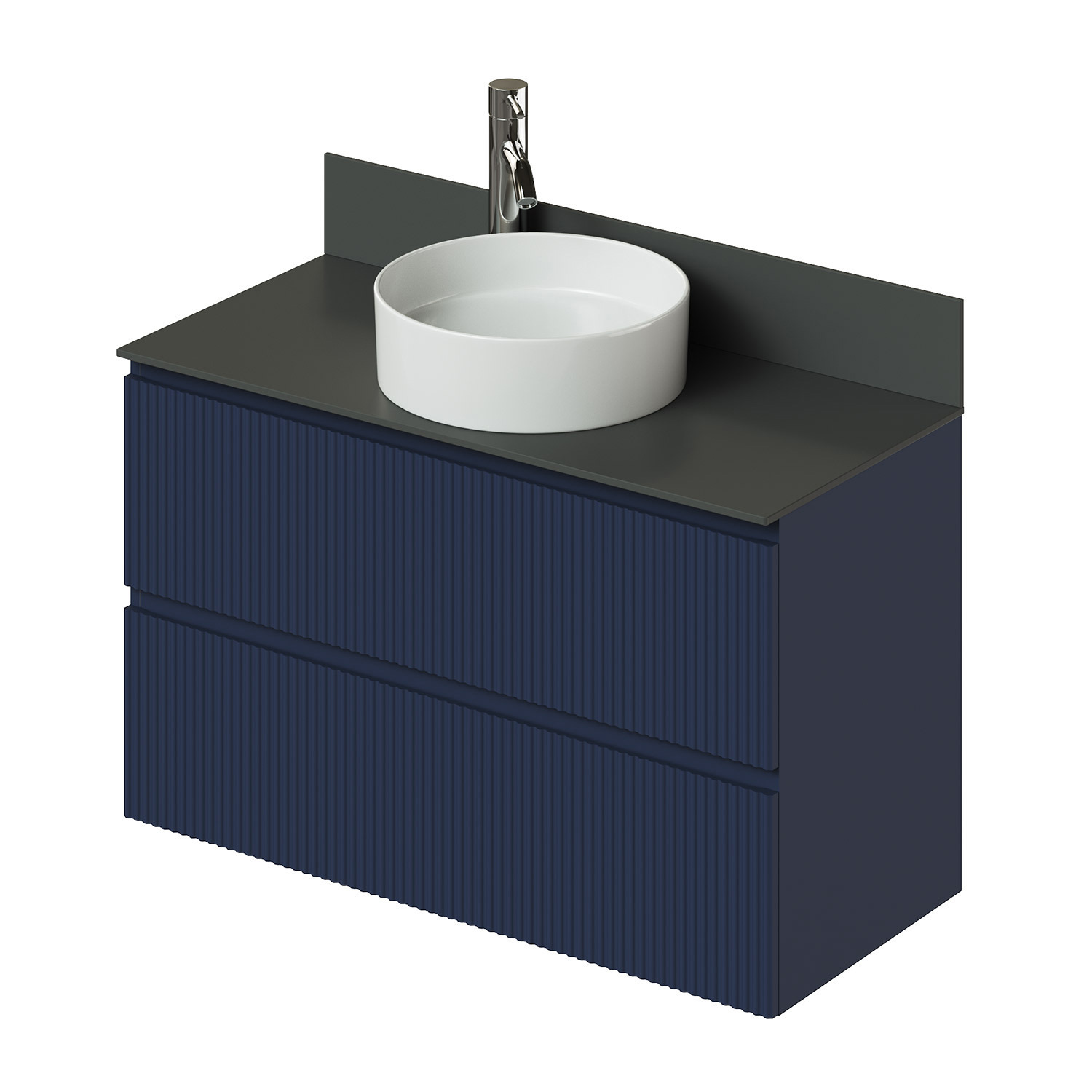 Изображение товара Подвесная тумба под раковину Итана Kate 100.2 см океания