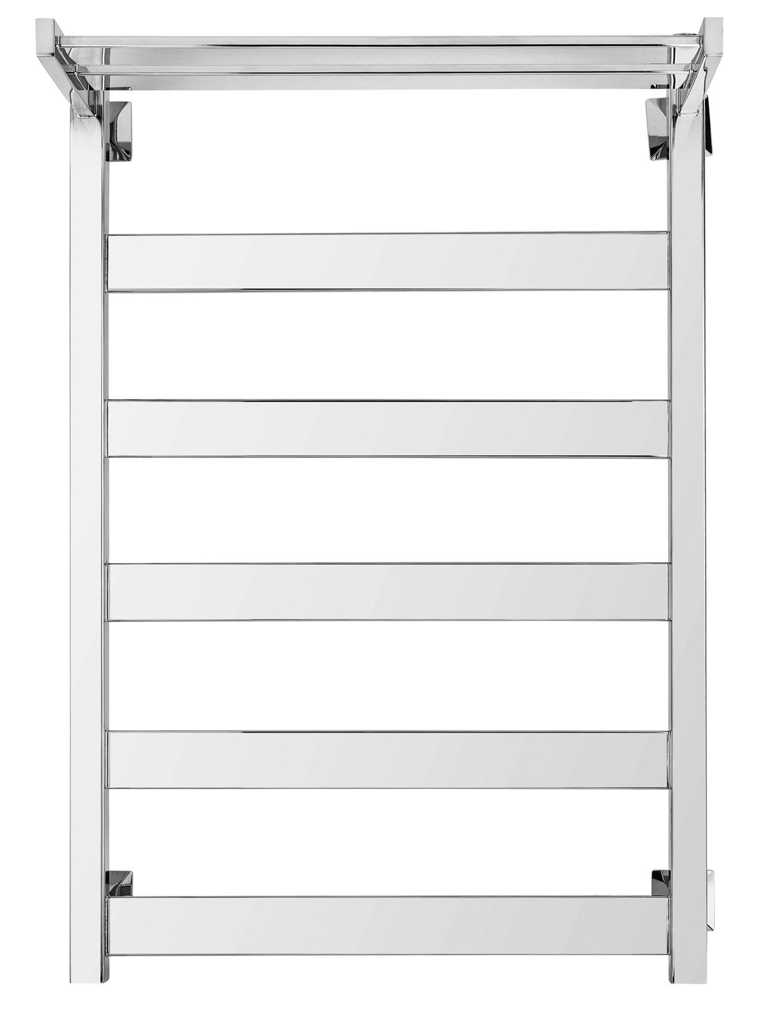 Изображение товара Полотенцесушитель водяной лесенка Secado Комано 1 сп 800x500 мм универсальная подводка нержавеющая сталь цвет хром