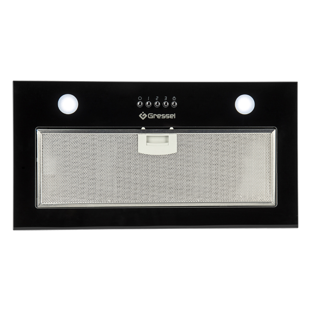 Изображение товара Встраиваемая вытяжка Gressel GR52B2 52,5 см черный со светодиодным освещением
