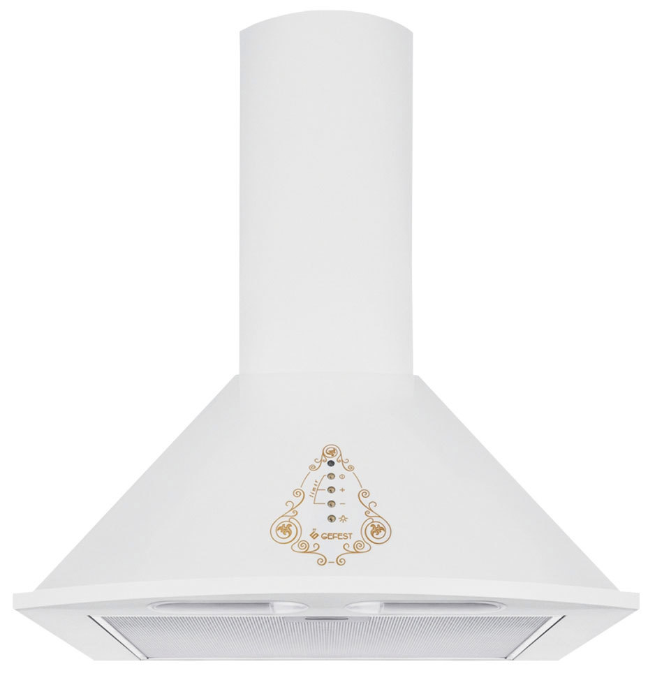 Изображение товара Вытяжка Gefest ВО 1604 К82 60 см белая с электронным управлением