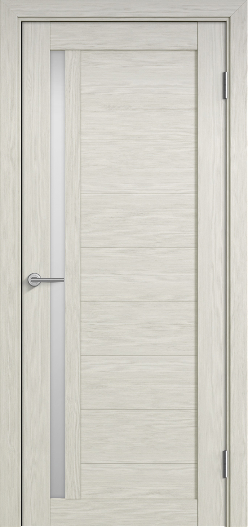 Изображение товара Дверь межкомнатная Бизнес парк Profile 8 остеклённая 80x200см ПВХ цвет лиственница белая без замка и петель