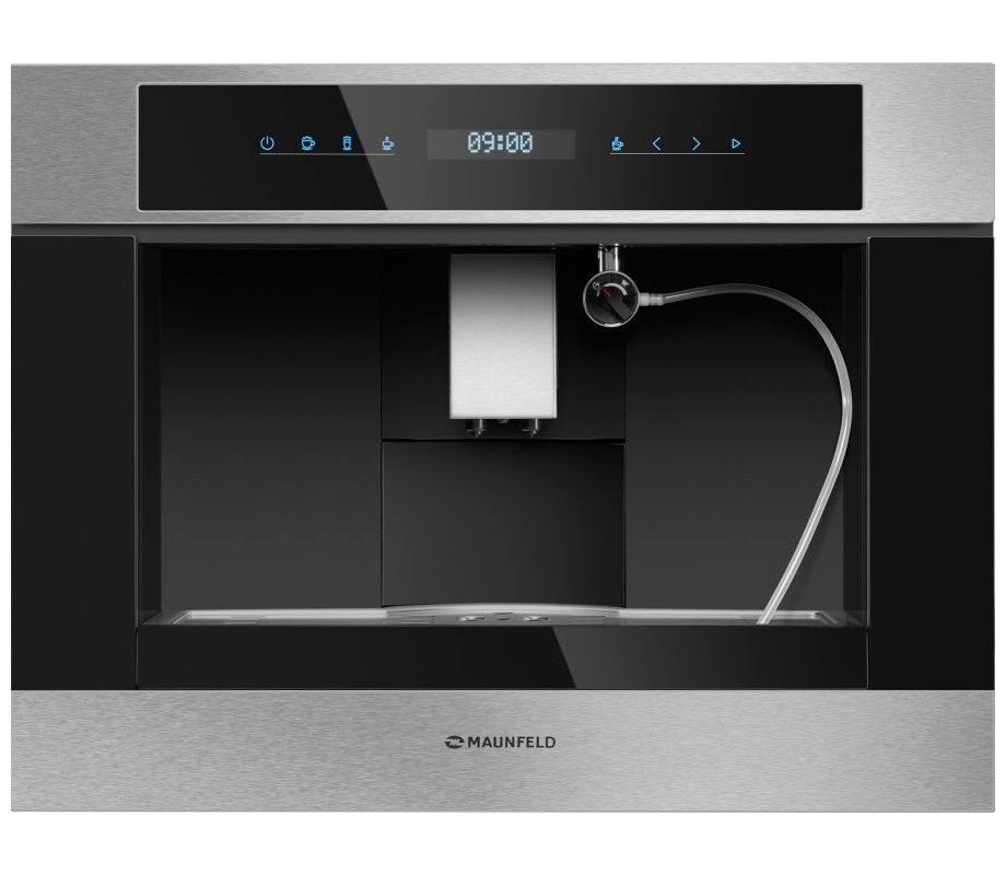 Изображение товара Встроенная кофемашина Maunfeld AMCM1503S сенсорное управление и капучинатор