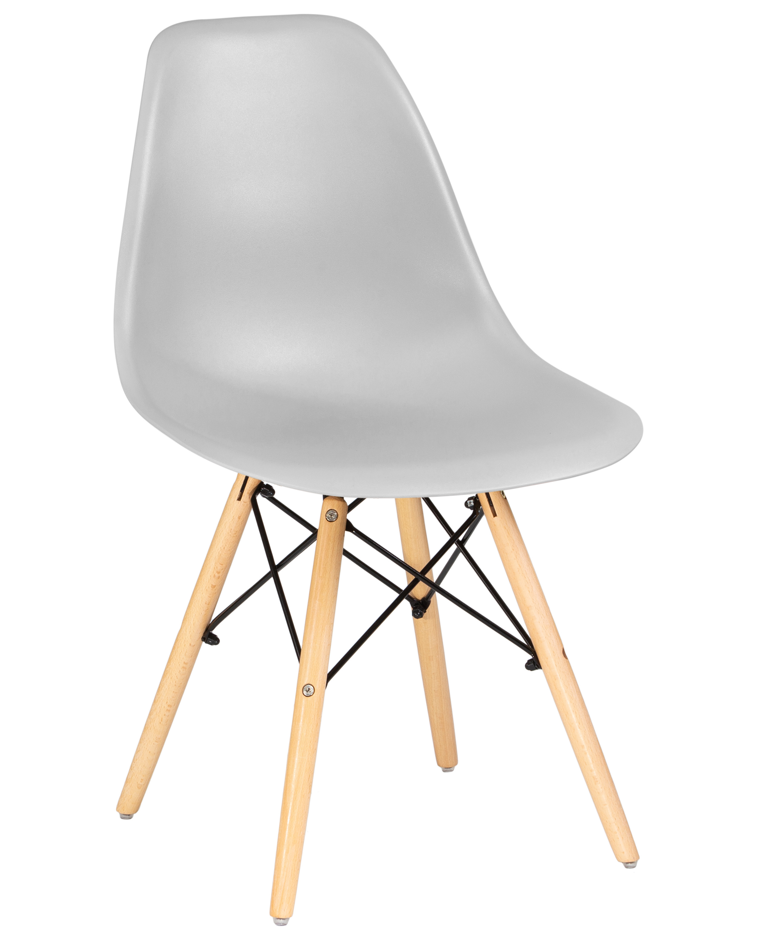 Изображение товара Кухонный стул Dobrin DSW LMZL 46x46x53 см полипропилен цвет светло-серый Изображение товара Кухонный стул Dobrin DSW LMZL 46x46x53 см полипропилен цвет светло-серый