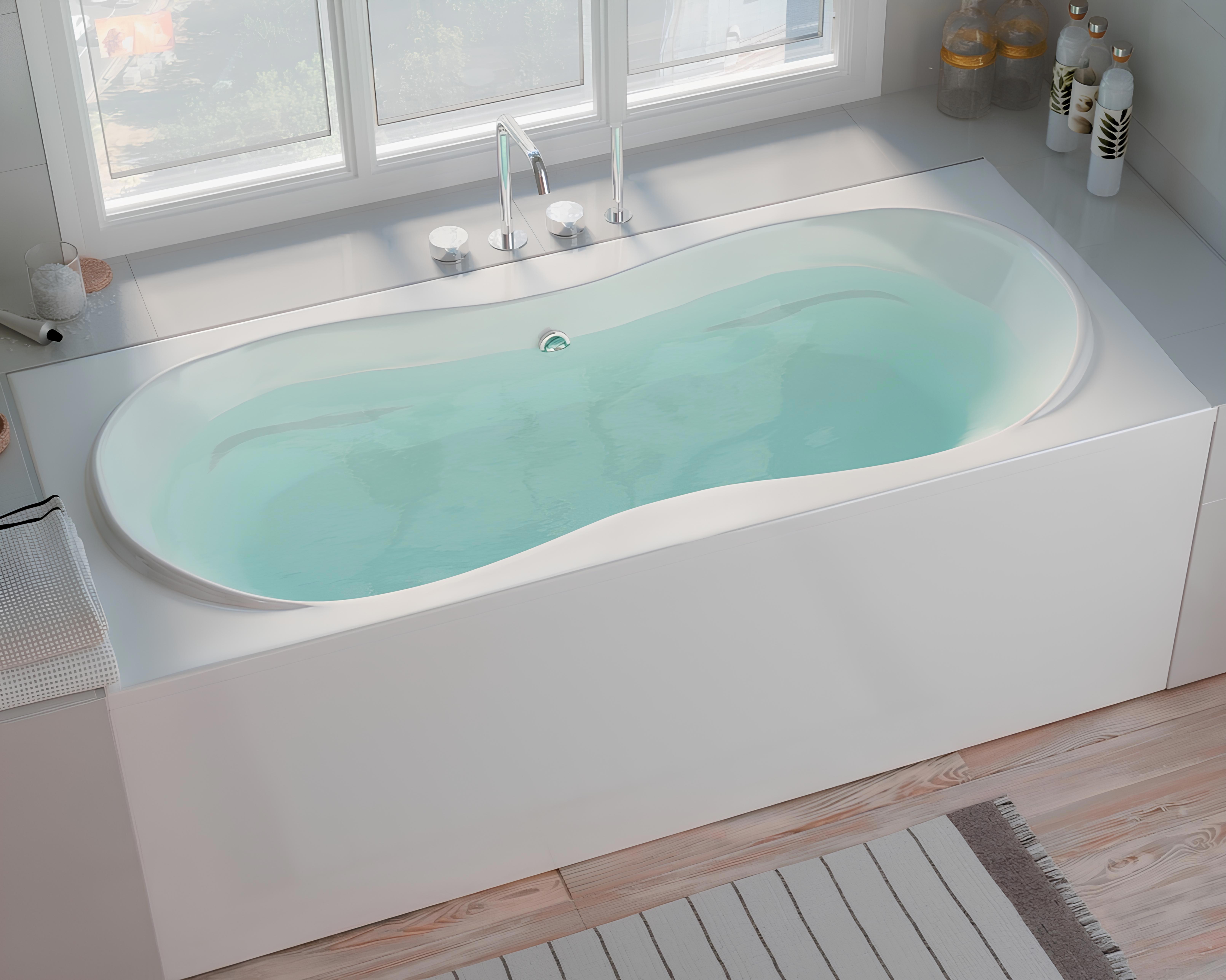 Изображение товара Акриловая ванна 1Marka DINAMIKA 170х80, белая, прямоугольная, гарантия 15 лет