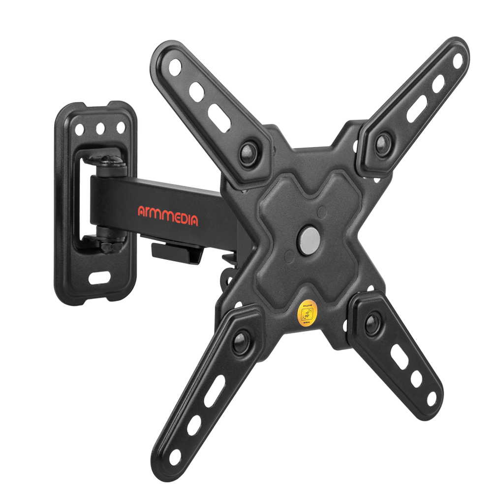 Изображение товара Кронштейн для настенного монтажа ТВ/ЖК-дисплея поворотный ARM MEDIA MARS-7 BLACK 20-43 дюймов