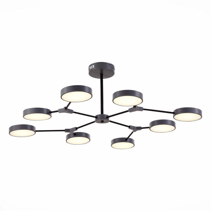 Изображение товара Настенно-потолочный светодиодный светильник EVOLUCE Monta 28 м² серый с пультом