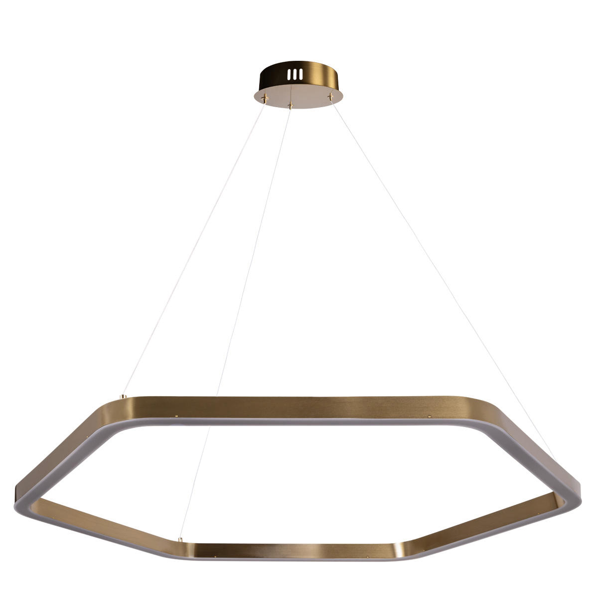 Изображение товара Подвесной светодиодный светильник LOFT IT Titanium 10243XL Gold теплый белый золото