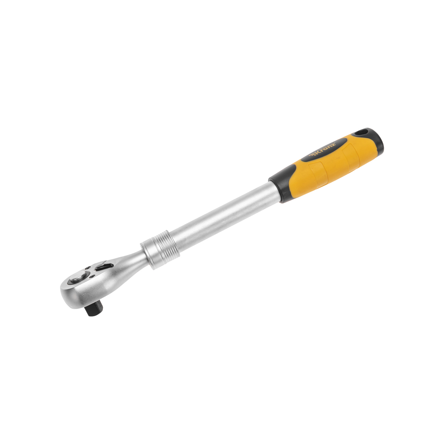 Изображение товара Ключ трещотка телескопический Kranz KR-12-8411 1/2 дюйма 460 мм 72 зубца