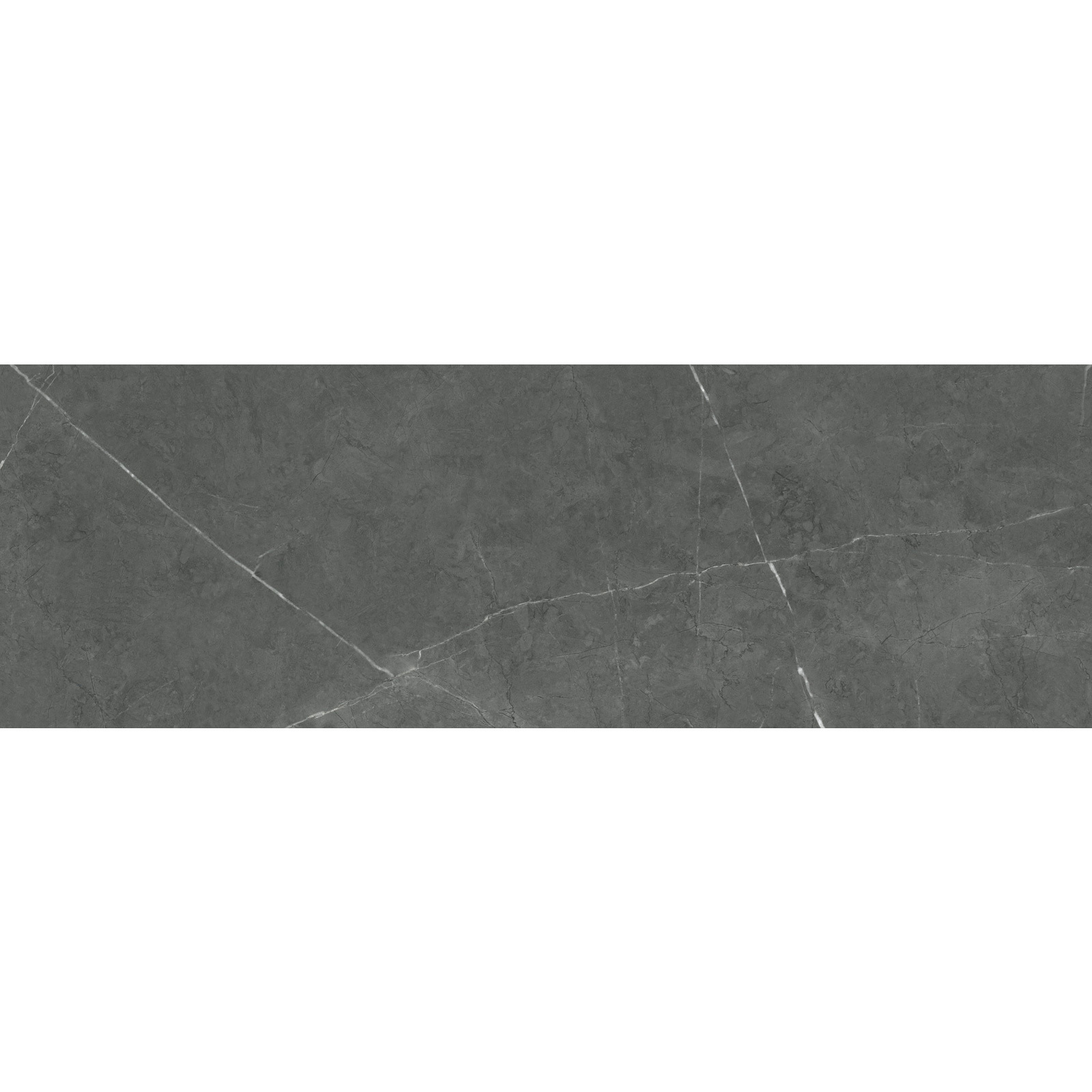 Изображение товара Настенная керамическая плитка Delacora Rockstyle 30x90 см графит мраморная