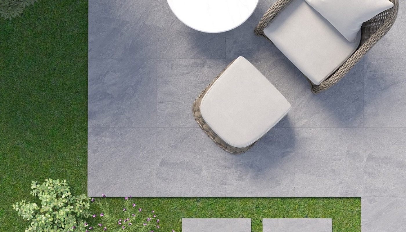 Изображение товара Керамогранит КЕРАМОПРО Бетон BLESTONE STORM 60x60 см