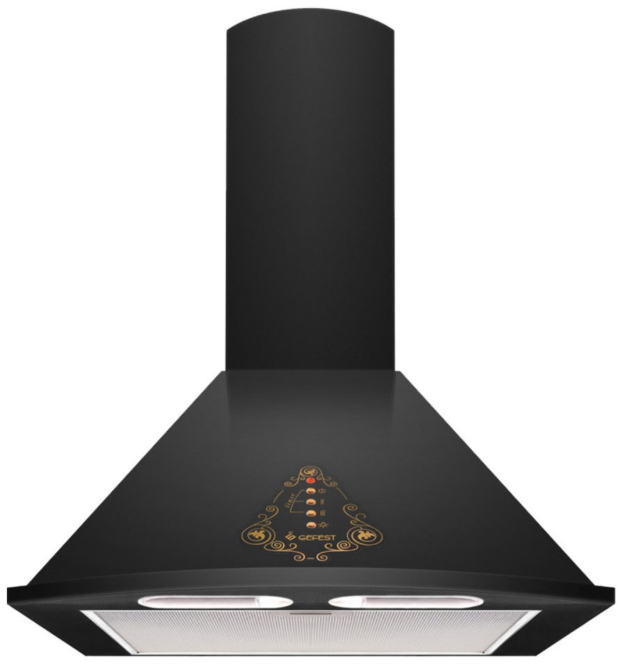 Изображение товара Вытяжка Gefest ВО 1604 К83 60 см черный с электронным управлением