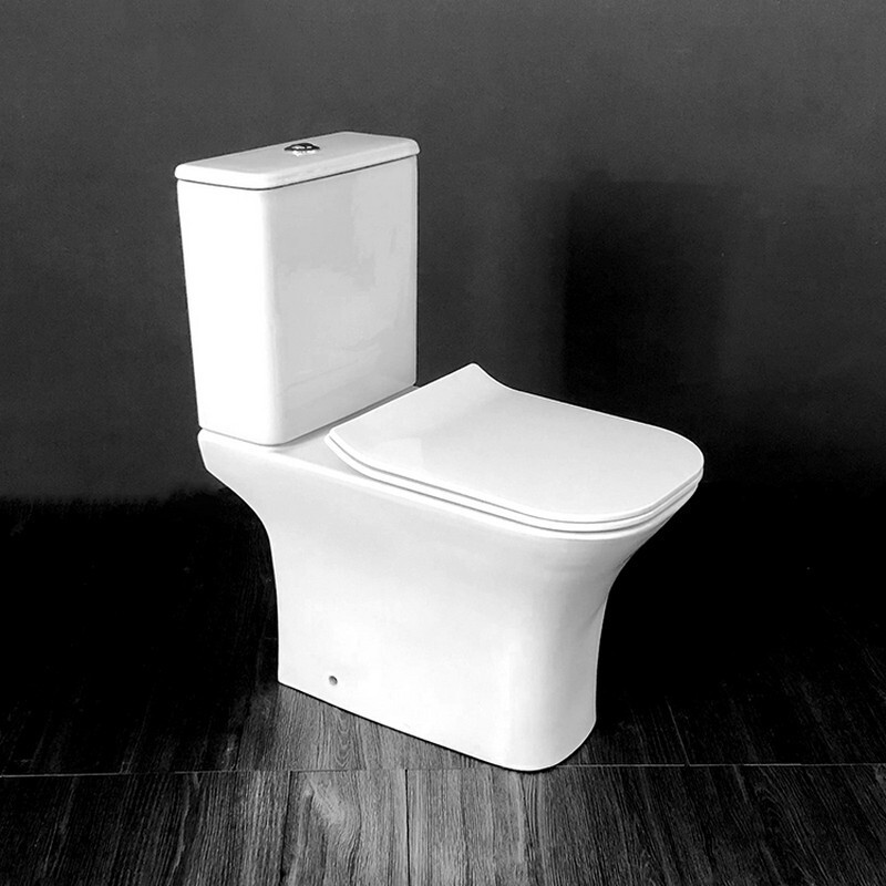 Изображение товара Унитаз-компакт напольный Ceruttispa vettore CT7192 безободковый, сиденье с микролифтом