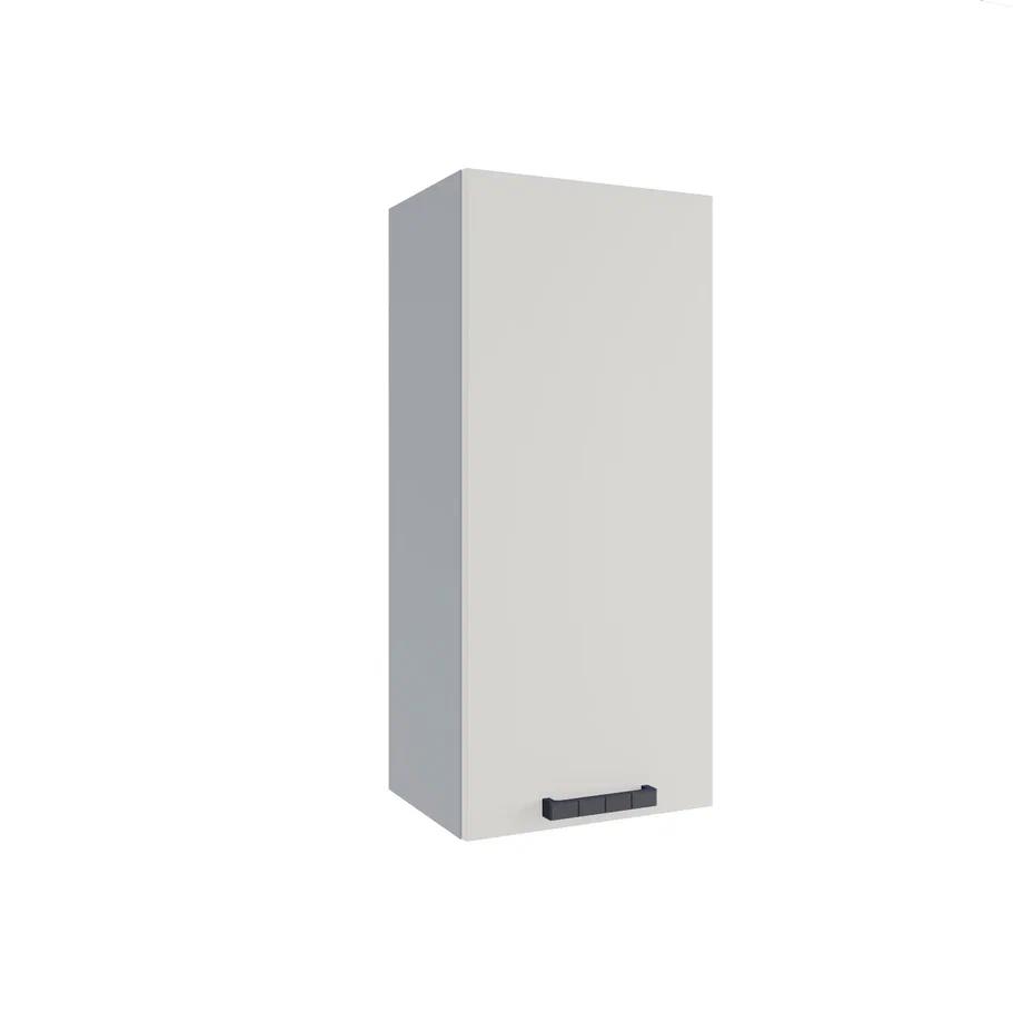 Изображение товара Кухонный навесной шкаф Nova 40x70x30 см светло-серый ваниль софт ЛДСП МДФ