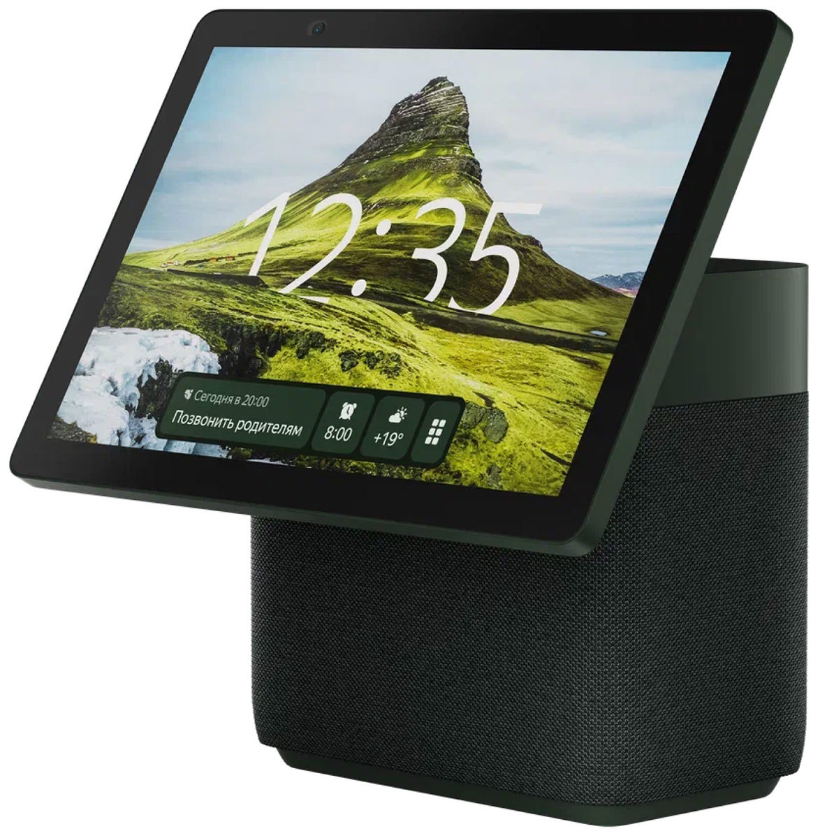 Изображение товара Умная колонка Яндекс Станция Дуо Макс с Zigbee, 10.5 LED дисплей, зеленая