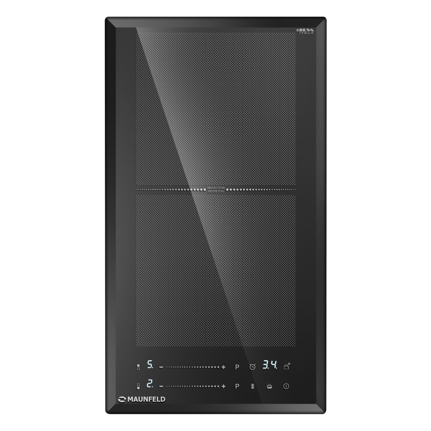 Изображение товара Индукционная варочная панель Maunfeld CVI292S2FBK LUX 29 см сенсорное управление