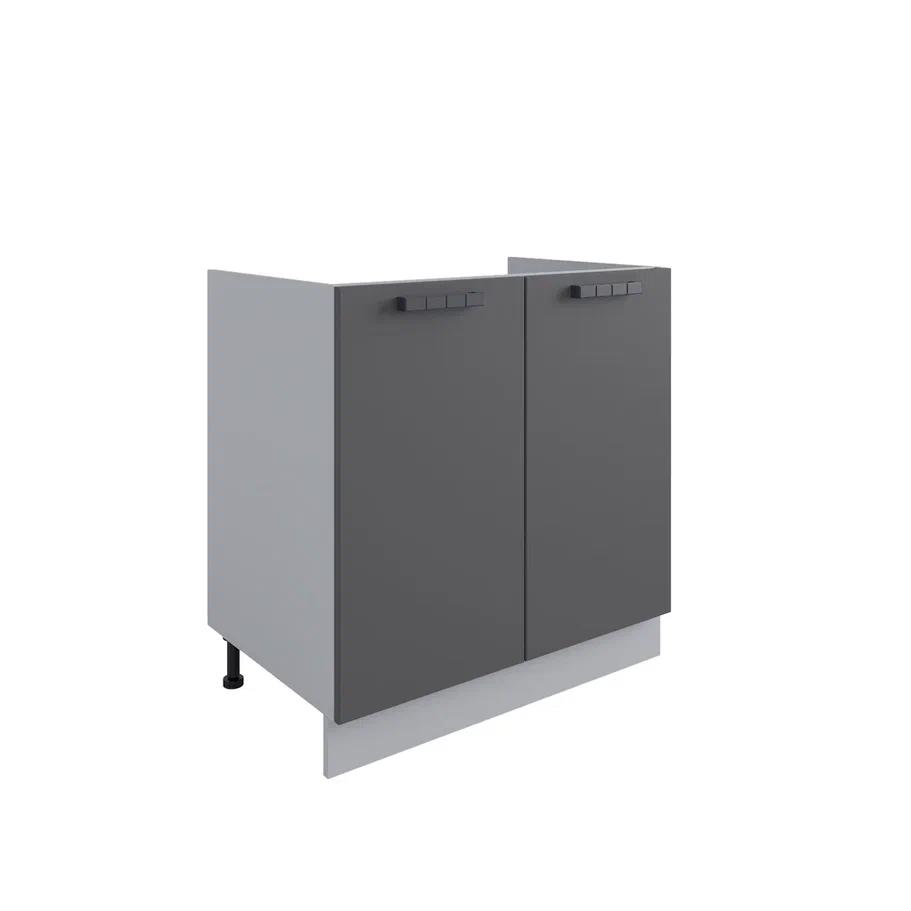 Изображение товара Кухонный гарнитур Дсв мебель Nova 80x81.6x60 см серый графит