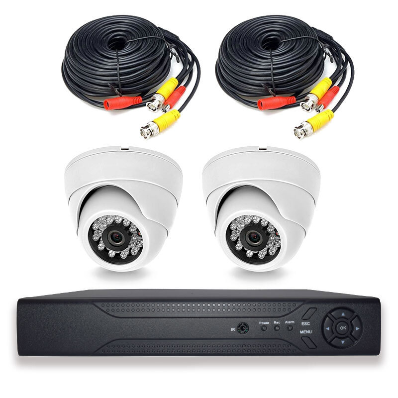 Изображение товара Комплект видеонаблюдения PS-Link KIT-A502HD 2 камеры для помещения